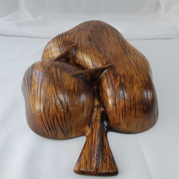 Treasure Craft USA No. 318 Vintage Leaf-Shaped Divided Serving Dish 13" MCM - Picture 14 of 16